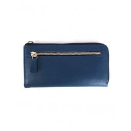 Портмоне мужское Croco-ПР-964 натуральная кожа 2 отд, 14 карм, рем-петля, синий бергамо (47) 265064  фото 2