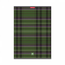 Цена за 6 шт. Тетрадь общая ученическая ErichKrause Scottish Cage, А4, 48 листов, клетка_MIX_PACK фото 3