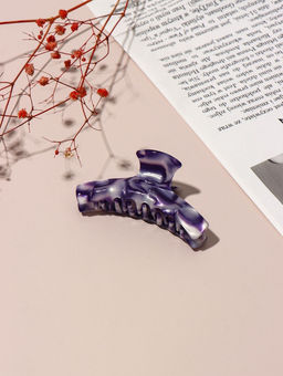 Краб для волос "Линда" дуга грация, 8,5х3,5 см, микс