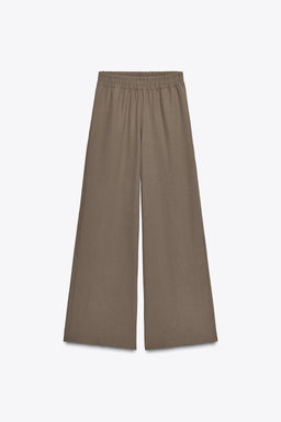 WIDE FLOWING TROUSERS - Zara фото 4