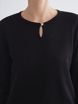 Bisiklet Yaka Kad?n Triko Kazak