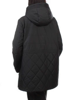 F-804 BLACK Куртка демисезонная женская (100 гр. холлофайбер) - Fashion фото 8