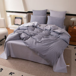 Комплект постельного белья Сатин 100% хлопок C624 1.5 спальный/70-70 2 шт;50-70 2 шт