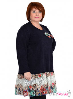 Туника Модель №537 размеры 44-82 - Plusmoda фото 6