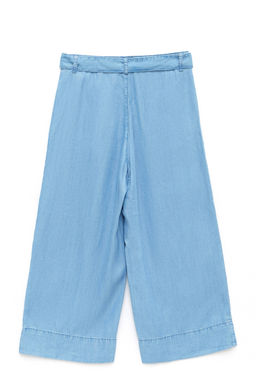 CONTE Джинсовые кюлоты из премиального тенсела AK003 bleach blue - Conte elegant фото 5
