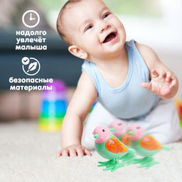Игрушка заводная Яркая птичка, МИКС - Simaland фото 4