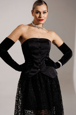 Юбка Мода Юрс 25-2954 черный