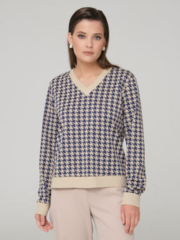 Джемпер с подвязами - Stilla фото 9