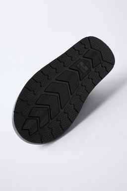 QUILTED FAUX FUR ANKLE BOOTS - Zara фото 7