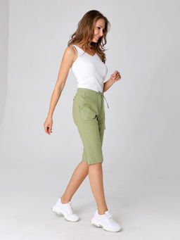 24240 Бриджи оливковый - Dizzyway фото 2