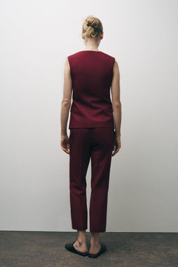 ZW COLLECTION MINI FLARE TROUSERS - Zara фото 3
