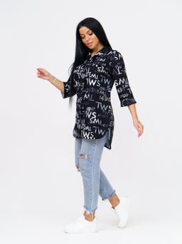 445 Туника "Черный"