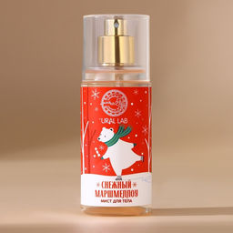 Мист для тела Мишка, 88 мл, аромат снежного маршмеллоу, URAL LAB  фото 9