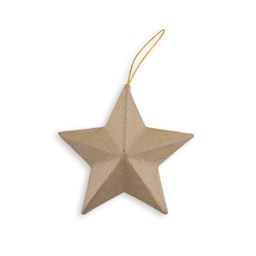Заготовка для декорирования Love2art PAM-020 звезда папье-маше 10 х 4.5 х 10 см 2 шт  фото 3