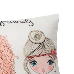 Наволочки декоративные 2 шт. Этель Девичьи истории 40 х 40 см, велюр  фото 3