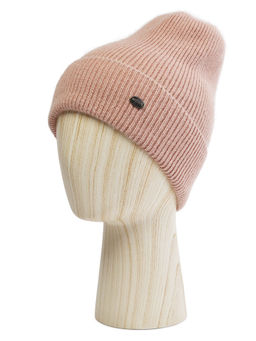 Шапка жен. анг+нейл+шерсть LB-A53044 dirty pink