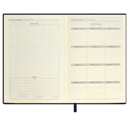 Ежедневник-органайзер недатированный ESCALADA, А5+, 160 л., арт. 63920/ 10 ТИВОЛИ СИНИЙ  фото 12