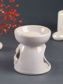 Набор: аромалампа для эфирных масел, мелтс из воска ароматический Слон со слонёнком, светлый беж, 10?10?9 см - Simaland фото 5