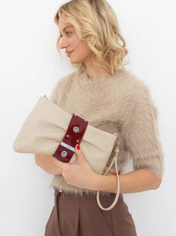 Сумка 2131 apricot Velina Fabbiano-Safenta