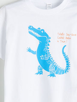 Dinozor Bask?l? Erkek ?ocuk Ti??rt