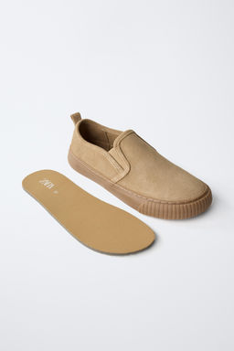 BAREFOOT LEATHER SNEAKERS - Zara фото 4