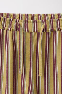 LIMITED EDITION STRIPED PYJAMA BOTTOMS - Zara фото 3