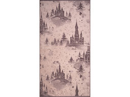 Полотенце махровое 6с102.413ж1 Зимняя сказка(т.с.мальв1) 81х160см