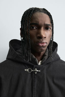 HOODED JACKET WITH FIREMAN CLASP - Zara фото 6