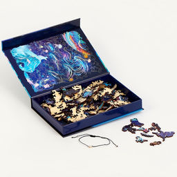 Пазлы фигурные Сказки Вселенной с кулоном на руку, 162 детали - Puzzle фото 9