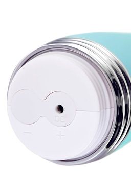 Вибратор с клиторальным стимулятором Flovetta by Toyfa Iris, силикон, голубой, 22 см  фото 12