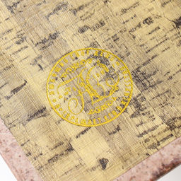 Шкатулка книга-сейф «Тигр в кепке и с трубкой», дерево, искусственная кожа, 21×13×5 см