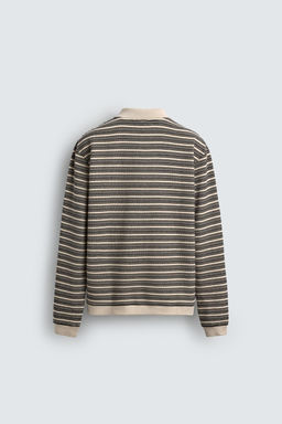 STRIPED TEXTURED JACKET - Zara фото 8
