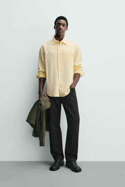 STRAIGHT-LEG TROUSERS