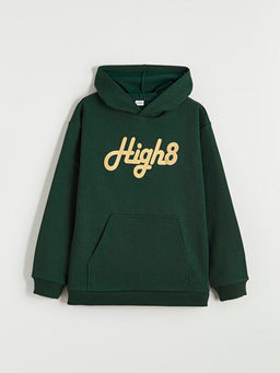 Kap??onlu Erkek ?ocuk Kal?n Sweatshirt