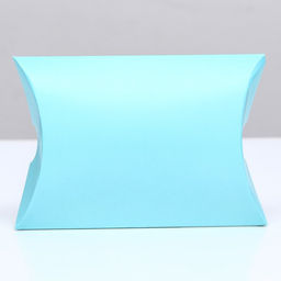 Цена за 10 шт. Коробка складная, подушка, голубая 15 х 11 х 3 см, - UPAK LAND фото 2
