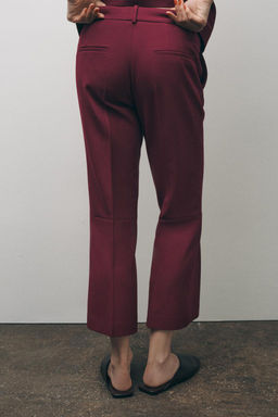 ZW COLLECTION MINI FLARE TROUSERS - Zara фото 5