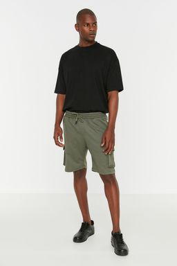 TRENDYOL MAN Ac?k Haki Regular/Normal Kesim Kargo Cep Detayl? Basic Sort&Bermuda TMNSS20SR0167 - Trendyolmilla фото 4