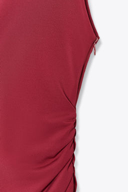 LONG GATHERED DRESS - Zara фото 6