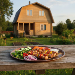 Цена за 2 шт. Поднос "Верона" круглый D320мм (темно-коричневый) 221109424/01