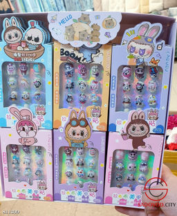 Накладные ногти Labubu на клейкой основе - Bruno фото 2