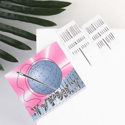 Цена за 10 шт. Набор швейных игл «Турист», 15 шт.