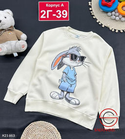 Кофта для девочки с рисунком