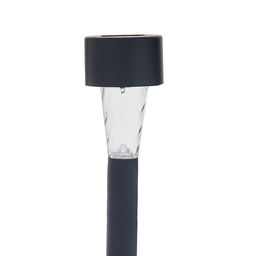 Цена за 2 шт. Садовый светильник «Трапеция», уличный, на солнечной батарее, 4.5×30×4.5 см, 1 LED, свечение белое