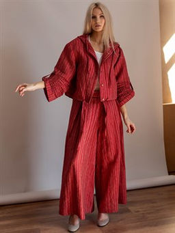 юбка-брюки  лен 50%, хлопок 50%