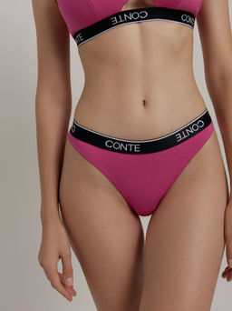 CONTE BLACK&WHITE LBR 2737 Трусы женские fuchsia - Conte elegant фото 2