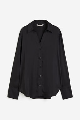 Blusa con escote de pico - H&m фото 5