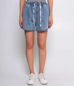 Джинсовый шорты #КТ168 (1), голубой - Dommod фото 2