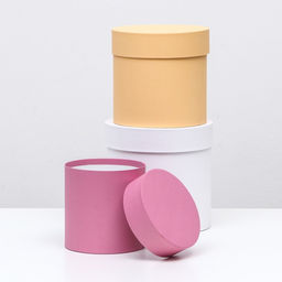 Набор шляпных коробок 3 в 1 Разноцветные , 18 х 16 х 13 см - Simaland фото 2