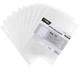 Expert Complete Файл-вкладыш OPTIMA A4 100 шт. 30 мкм глянцевый прозрачный EC2200660