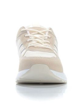 05-6027-6 BEIGE Кроссовки женские (искусственные материалы) - No name фото 10
